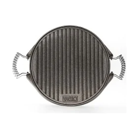 Plancha grill Vaello Gris Fonte (Ø 32 cm) de Vaello, Poêles gril - Réf : S7908280, Prix : 34,04 €, Remise : %