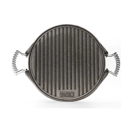 Griddle Plate Vaello Grey Cast Iron (Ø 32 cm) by Vaello, Griddle Pans - Ref: S7908280, Price: 34,04 €, Discount: %