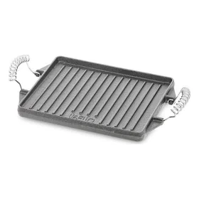 Grelha Grill Vaello Retangular Cinzento Ferro Fundido (27 x 21 cm) de Vaello, Grills e assadeiras - Ref: S7908282, Preço: 30,...