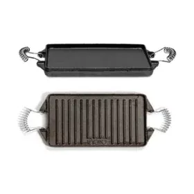 Plancha grill Vaello Gris Fonte (47 x 27 cm) de Vaello, Poêles gril - Réf : S7908283, Prix : 45,15 €, Remise : %