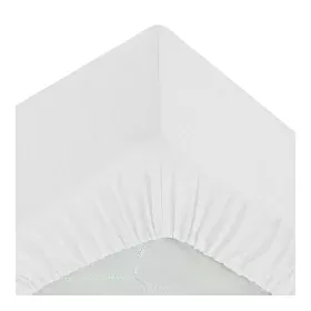 Drap housse Atmosphera Blanc (140 x 190 cm) de Atmosphera, Draps et taies d'oreiller - Réf : S7908313, Prix : 17,99 €, Remise...