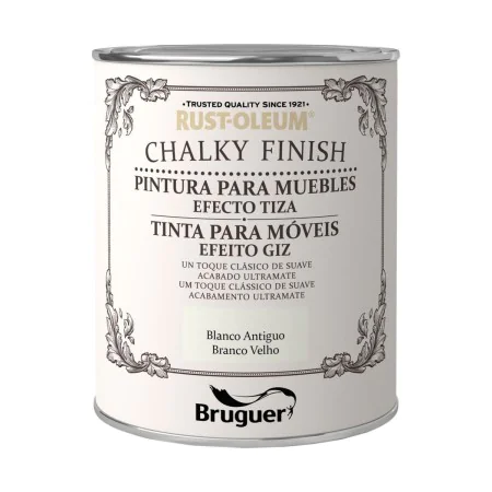 Pintura Bruguer 5397511 Blanco Tizas Muebles 125 ml de Bruguer, Pinturas para interiores - Ref: S7908342, Precio: 9,99 €, Des...