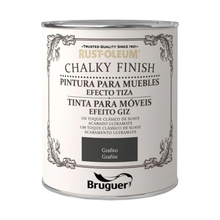 Pintura Bruguer 5397533 Grafito Tizas 75 cl Muebles 750 ml de Bruguer, Pinturas para interiores - Ref: S7908346, Precio: 23,5...