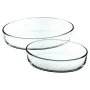 Baking tray Crystal Transparent (2 Pieces) by BigBuy Home, Roasting Pans - Ref: S7908427, Price: 17,17 €, Discount: %