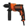 Conjunto de berbequim e acessórios Black & Decker BEH710K-QS 230 V 710 W de Black & Decker, Berbequim e aparafusadoras - Ref:...