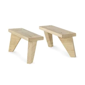 Pieds Astigarraga Dinamic Naturel Pin (13,5 x 9 x 31 cm) de Astigarraga, Pieds de meubles - Réf : S7908555, Prix : 22,17 €, R...