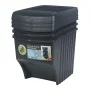 Bucket set Sortibox Black Stackable (3 Units) by Sortibox, Indoor Recycling Bins - Ref: S7908573, Price: 33,14 €, Discount: %