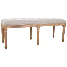 Bench Alexandra House Living Cream Rubber wood 41 x 48 x 122 cm by Alexandra House Living, Chairs - Ref: D1630558, Price: 228...