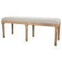 Banqueta Alexandra House Living Crema Madera de caucho 41 x 48 x 122 cm de Alexandra House Living, Sillas - Ref: D1630558, Pr...