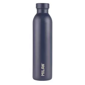 Bottiglia Termica in Acciaio Inossidabile Milan Blu Marino 591 ml di Milan, Thermos - Rif: S7908699, Prezzo: 17,93 €, Sconto: %