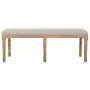 Banquette Alexandra House Living Crème Bois d'hévéa 41 x 48 x 122 cm de Alexandra House Living, Chaises - Réf : D1630558, Pri...