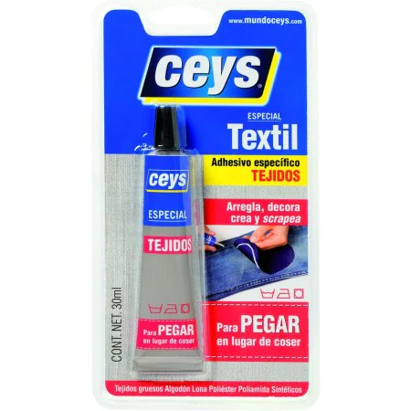 Colle Ceys Textile 30 ml de Ceys, Colles universelles - Réf : S7908723, Prix : 5,59 €, Remise : %