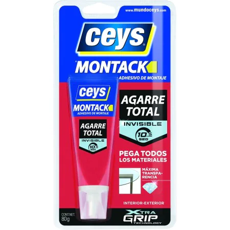 Cola Ceys Montack Massa de Vidraceiro 80 g de Ceys, Colas universais - Ref: S7908765, Preço: 8,07 €, Desconto: %