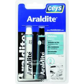 Cola Instantânea Ceys Araldite Metal 2 Peças 1 Peça de Ceys, Colas de componentes - Ref: S7908787, Preço: 12,50 €, Desconto: %