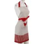 Apron with Pocket Atmosphera Poulette Beige Cotton 60 x 80 cm by Atmosphera, Aprons - Ref: S7908928, Price: 9,18 €, Discount: %