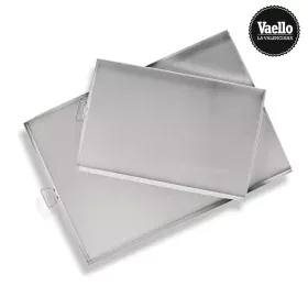 Plateau pour Four Vaello 75496 25 x 38 cm Aluminium Chrome de Vaello, Plats à rôtir - Réf : S7909232, Prix : 10,56 €, Remise : %