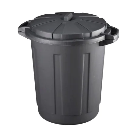 Waste bin Mondex Black Multicolour polypropylene 80 L by Mondex, Outdoor Dustbins - Ref: S7909275, Price: 23,17 €, Discount: %