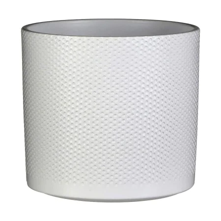 Vaso Mica Decorations Ceramica Bianco di Mica Decorations, Cachepot - Rif: S7909575, Prezzo: 16,26 €, Sconto: %