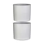 Vaso Mica Decorations Ceramica Bianco di Mica Decorations, Cachepot - Rif: S7909575, Prezzo: 16,26 €, Sconto: %