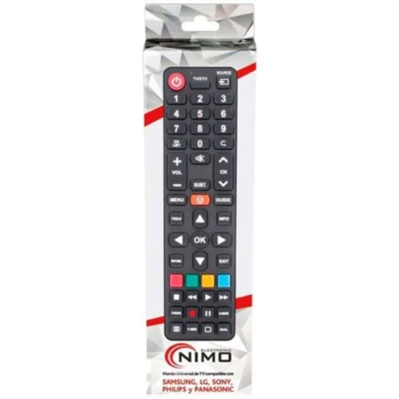 Mando a Distancia Universal NIMO Negro LG, Panasonic, Philips, Samsung, Sony de NIMO, Mandos a distancia - Ref: S7909578, Pre...