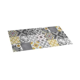 Tapis en vinyle Stor Planet Croma Patch Gris Ambre 100 % PVC (50 x 110 cm) de Stor Planet, Tapis - Réf : S7909659, Prix : 25,...