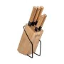 Set of Knives with Wooden Base 5five (32,5 x 22,5 x 7,5 cm) by 5five, Block Sets - Ref: S7909755, Price: 30,92 €, Discount: %