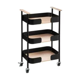 Serving trolley 5five Black (75 x 45,5 x 28,5 cm) by 5five, Serving Trolleys - Ref: S7909764, Price: 68,61 €, Discount: %