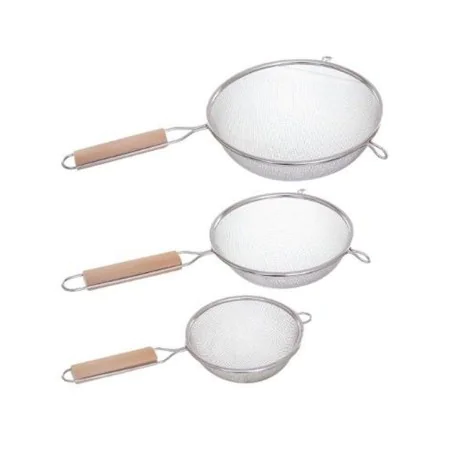 Set of Sieves Secret de Gourmet Wood Stainless steel (3 Pieces) by Secret de Gourmet, Sieves - Ref: S7909885, Price: 10,14 €,...