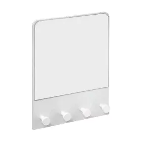 Wall mirror 5five Door Hanger White (50 x 37 x 6 cm) by 5five, Wall-Mounted Mirrors - Ref: S7909913, Price: 30,13 €, Discount: %