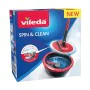 Mop with Bucket Vileda Spin & Clean Girevole polipropilene di Vileda, Lavapavimenti e moci - Rif: S7909966, Prezzo: 44,46 €, ...