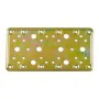 Fixing Plate AMIG 503-12124 Bichromated Golden Steel (200 x 100 mm) by AMIG, Door Plates - Ref: S7910066, Price: 6,92 €, Disc...