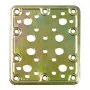 Placa de Fijación AMIG 504-12126 Bicromatado Dorado Acero (200 x 100 mm) de AMIG, Placas - Ref: S7910070, Precio: 5,74 €, Des...