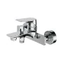 Mixer Tap EDM Cascais Bathtub Stainless steel Zinc Brass by EDM, Shower and bath taps - Ref: S7910084, Price: 57,06 €, Discou...