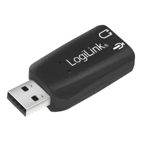 USB C to Jack 3.5 mm Adapter LogiLink by LogiLink, External sound cards - Ref: S7910348, Price: 15,74 €, Discount: %