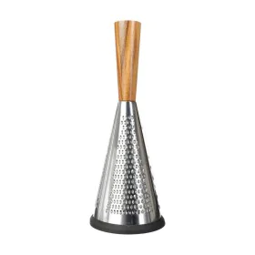 Grater Circular 3 sides Stainless steel (25,2 x 11 cm) by BigBuy Cooking, Spiralizers, Manual Graters & Slicers - Ref: S79104...