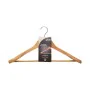 Hanger 5five Jacket 45 x 23,5 cm Natural Wood Brown by 5five, Hangers - Ref: S7910525, Price: 7,45 €, Discount: %