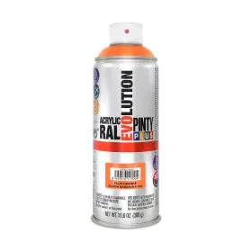 Peinture en spray Pintyplus Evolution F143 400 ml Fluorescent Orange de Pintyplus, Peintures à pulvériser - Réf : S7910552, P...