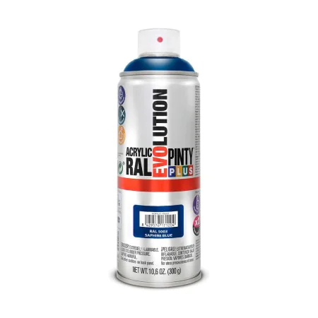 Sprühfarbe Pintyplus Evolution RAL 5003 400 ml Saphir von Pintyplus, Sprayfarben - Ref: S7910565, Preis: 6,20 €, Rabatt: %