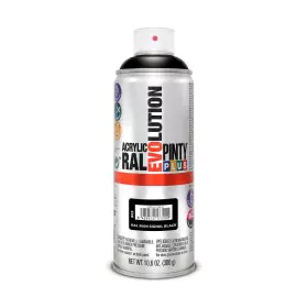 Peinture en spray Pintyplus Evolution RAL 9004 400 ml Signal Black de Pintyplus, Peintures à pulvériser - Réf : S7910566, Pri...