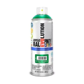 Spray paint Pintyplus Evolution RAL 6029 Water based Mint Green 400 ml by Pintyplus, Spray Paint - Ref: S7910636, Price: 9,62...