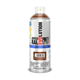 Peinture en spray Pintyplus Evolution RAL 8011 Base d'eau Nut Brown 400 ml de Pintyplus, Peintures à pulvériser - Réf : S7910...