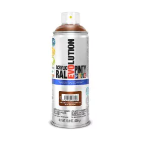 Spray paint Pintyplus Evolution RAL 8011 Water based Nut Brown 400 ml by Pintyplus, Spray Paint - Ref: S7910640, Price: 9,62 ...