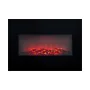 Chaminé Elétrica Decorativa de Parede Classic Fire Memphis Preto 1800 W 66 x 13 x 46 cm de Classic Fire, Lareiras elétricas -...