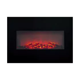 Chimenea Eléctrica Decorativa de Pared Classic Fire Memphis Negro 1800 W 66 x 13 x 46 cm de Classic Fire, Chimeneas eléctrica...