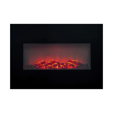 Camino Elettrico Decorativo da Parete Classic Fire Memphis Nero 1800 W 66 x 13 x 46 cm di Classic Fire, Caminetti elettrici -...