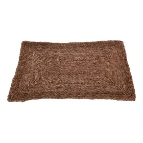 Tapete Retangular Castanho Esparto (50 x 80 cm) de BigBuy Home, Tapetes - Ref: S7910673, Preço: 14,45 €, Desconto: %