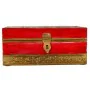 Guarda-Joias Alexandra House Living Vermelho Latão Madeira de mangueira Madeira MDF 11 x 9 x 20 cm de Alexandra House Living,...