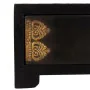 Boîte à bijoux Alexandra House Living Brun foncé Laiton Peinture Bois MDF 8 x 8 x 20 cm de Alexandra House Living, Coffrets -...