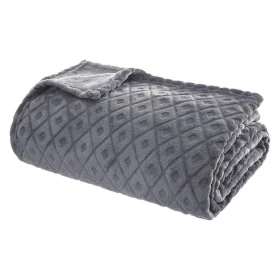 Couverture Atmosphera Plaid Winter Rhombus Gris (230 x 180 cm) de Atmosphera, Couvertures et couvre-lits - Réf : S7910800, Pr...