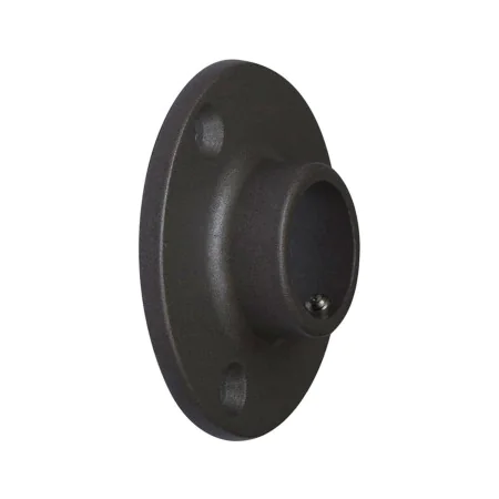 Suporte para varão de armário Stor Planet Preto Ø 1,9 cm Acetinado (2 Unidades) de Stor Planet, Suportes - Ref: S7910861, Pre...